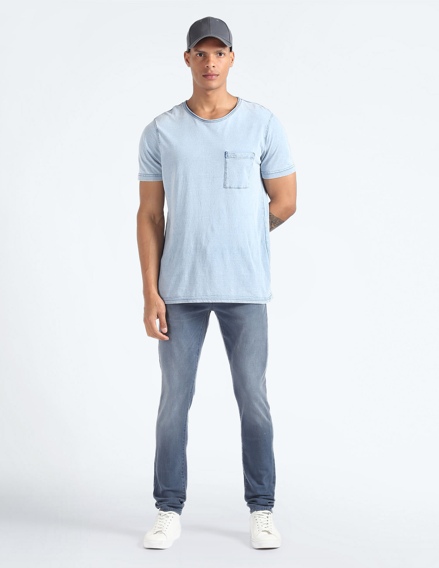 Flying Machine Jackson Skinny Fit Stone wash Jeans