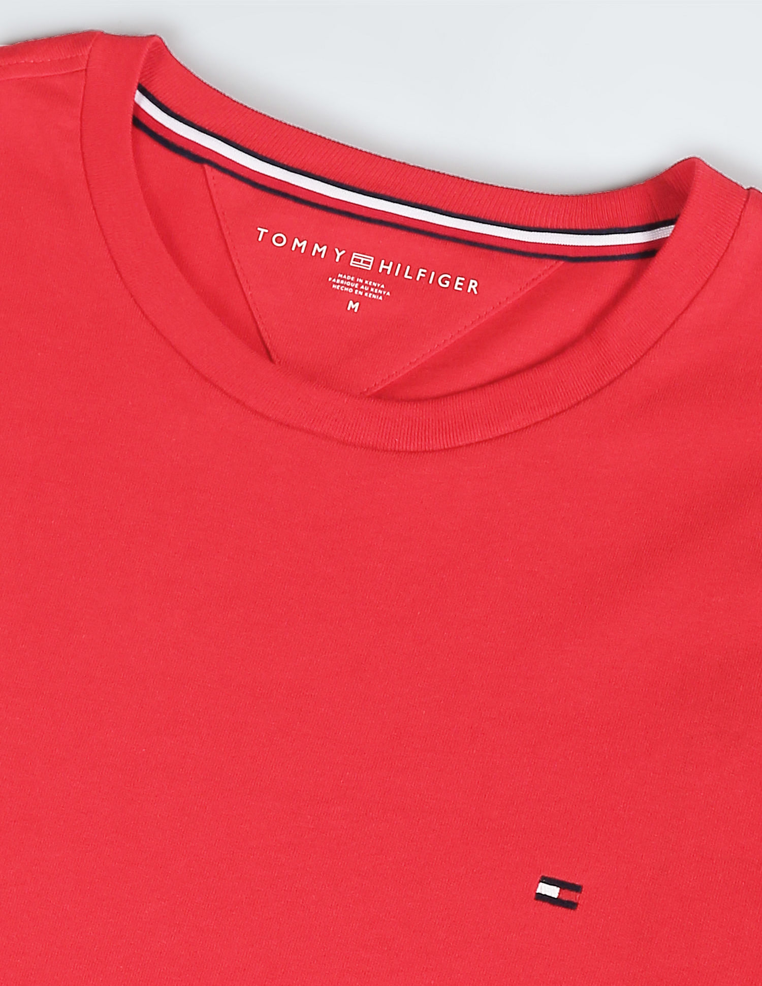 Tommy Hilfiger Solid Cotton Nantucket T-Shirt