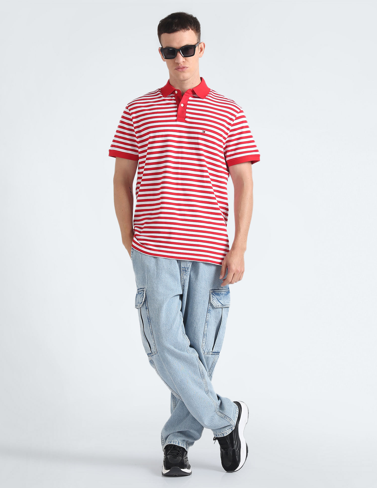 Tommy Hilfiger Horizontal Stripe 1985 Polo Shirt