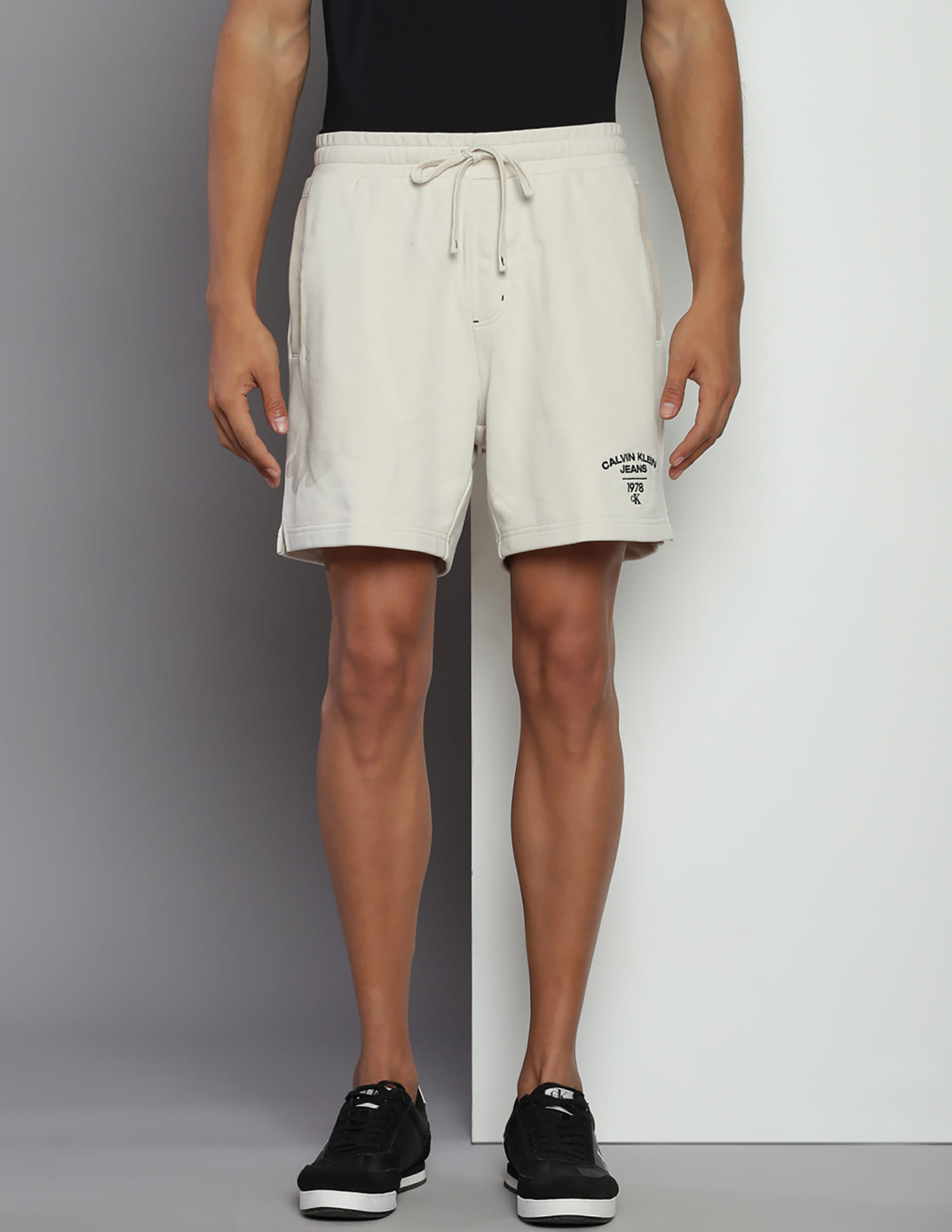Buy Calvin Klein Elasticised Waist Logo Shorts