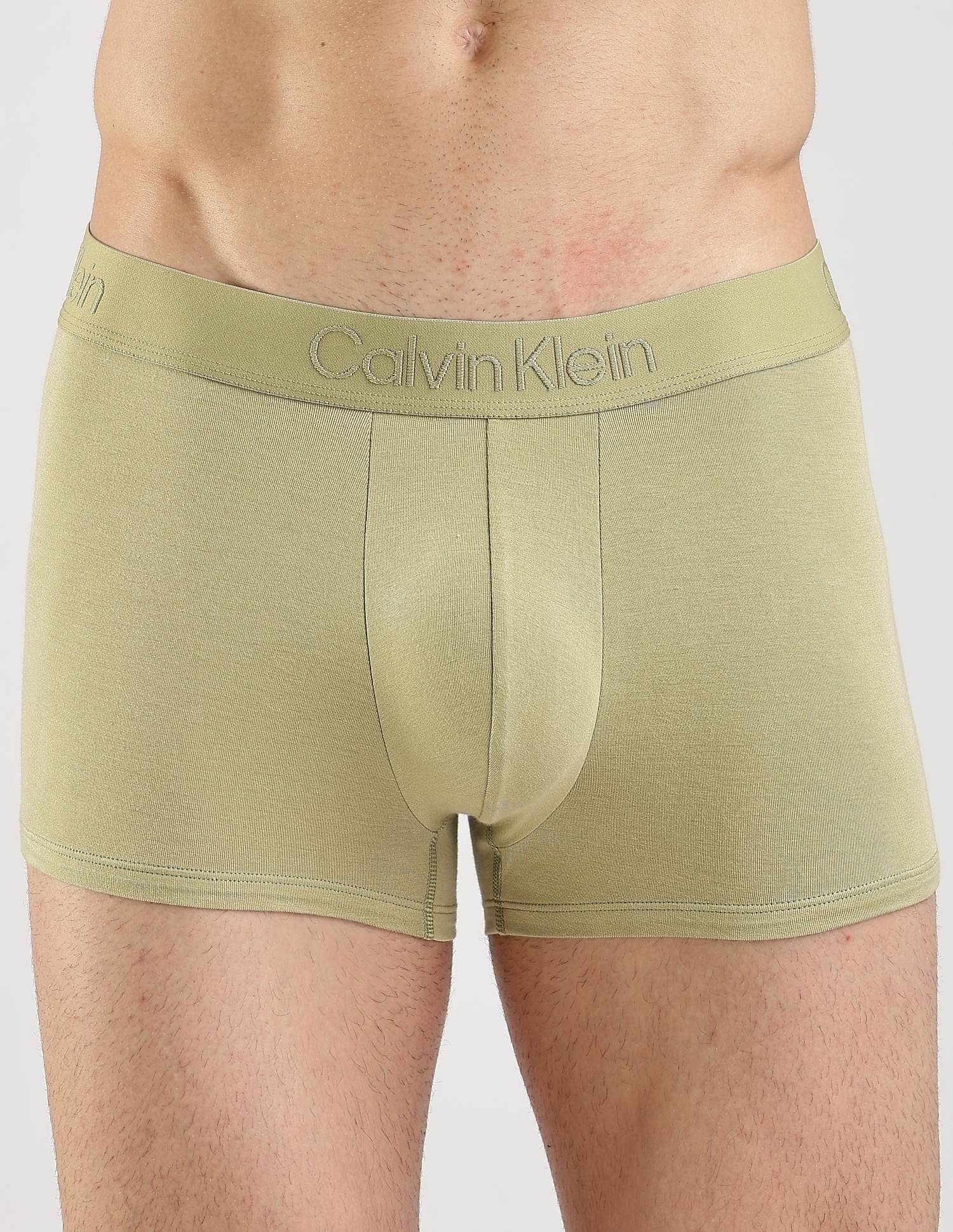 Calvin Klein Underwear Brown Solid Low Rise Trunk