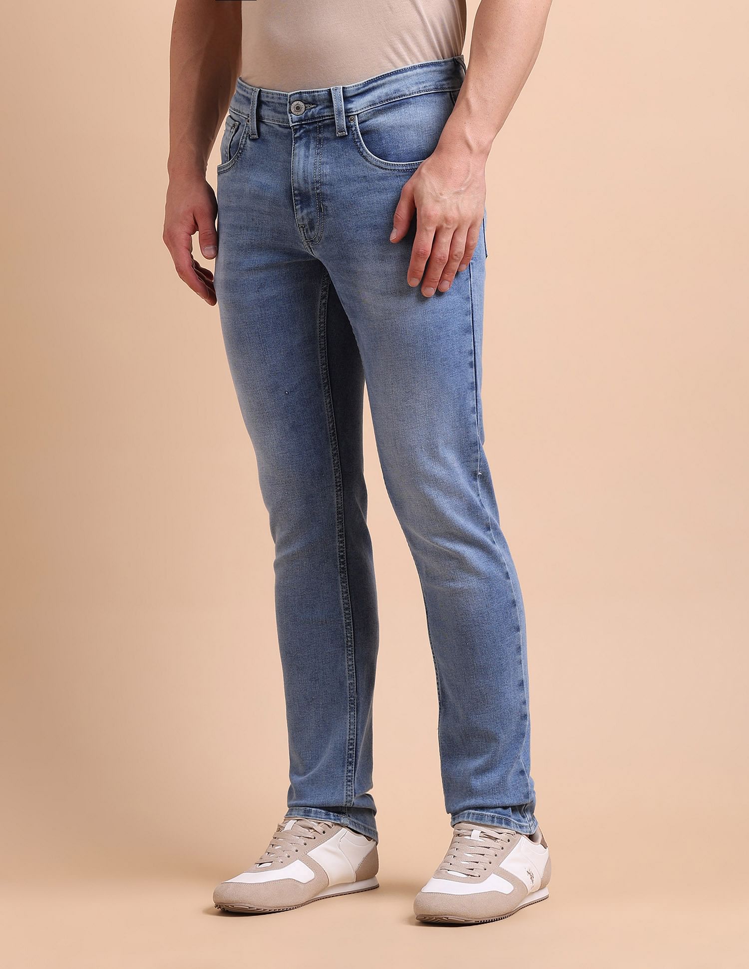 U.S. Polo Assn. Denim Co. Brandon Slim Tapered Fit Blue Jeans