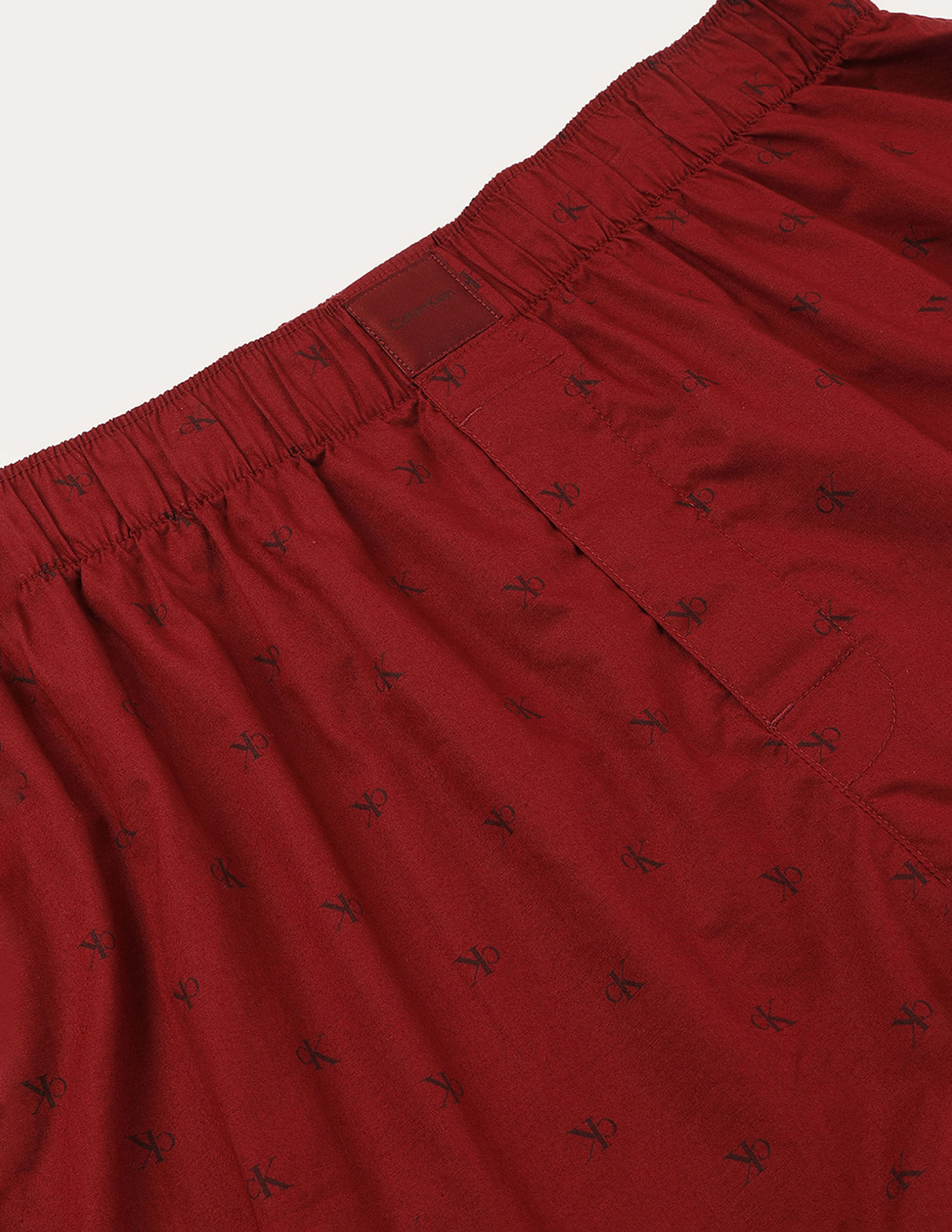 Calvin Klein Underwear Logo Print Cotton Boxers