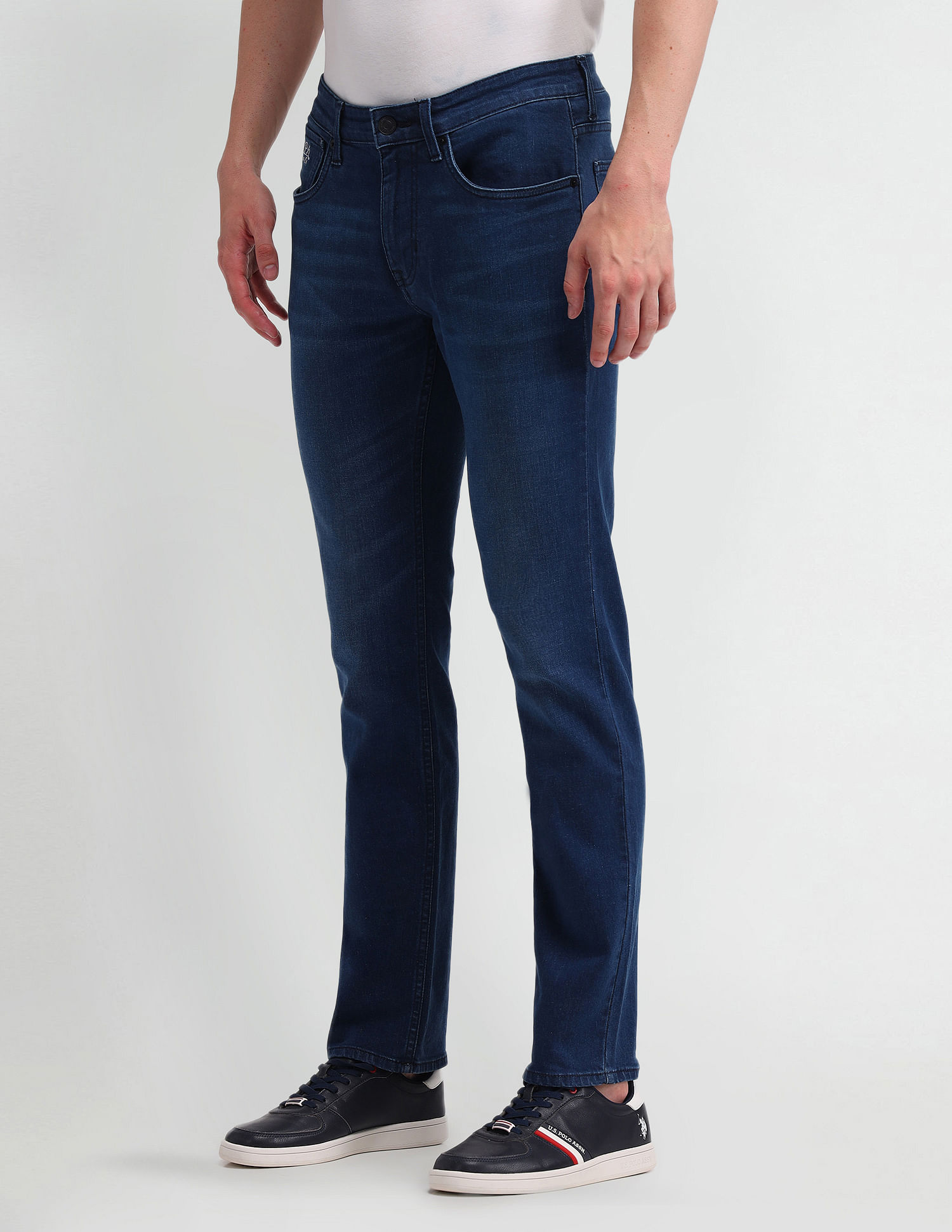 U.S. Polo Assn. Denim Co. Brandon Slim Tapered Blue Jeans