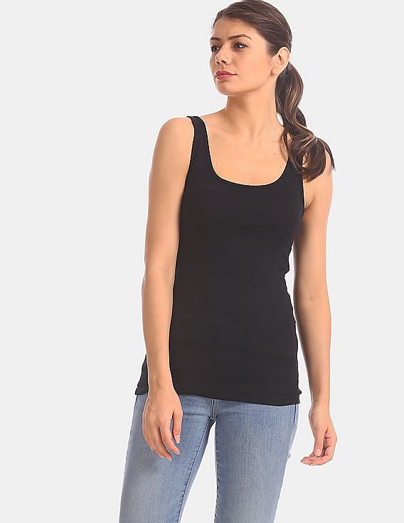 Gap black tank best sale top