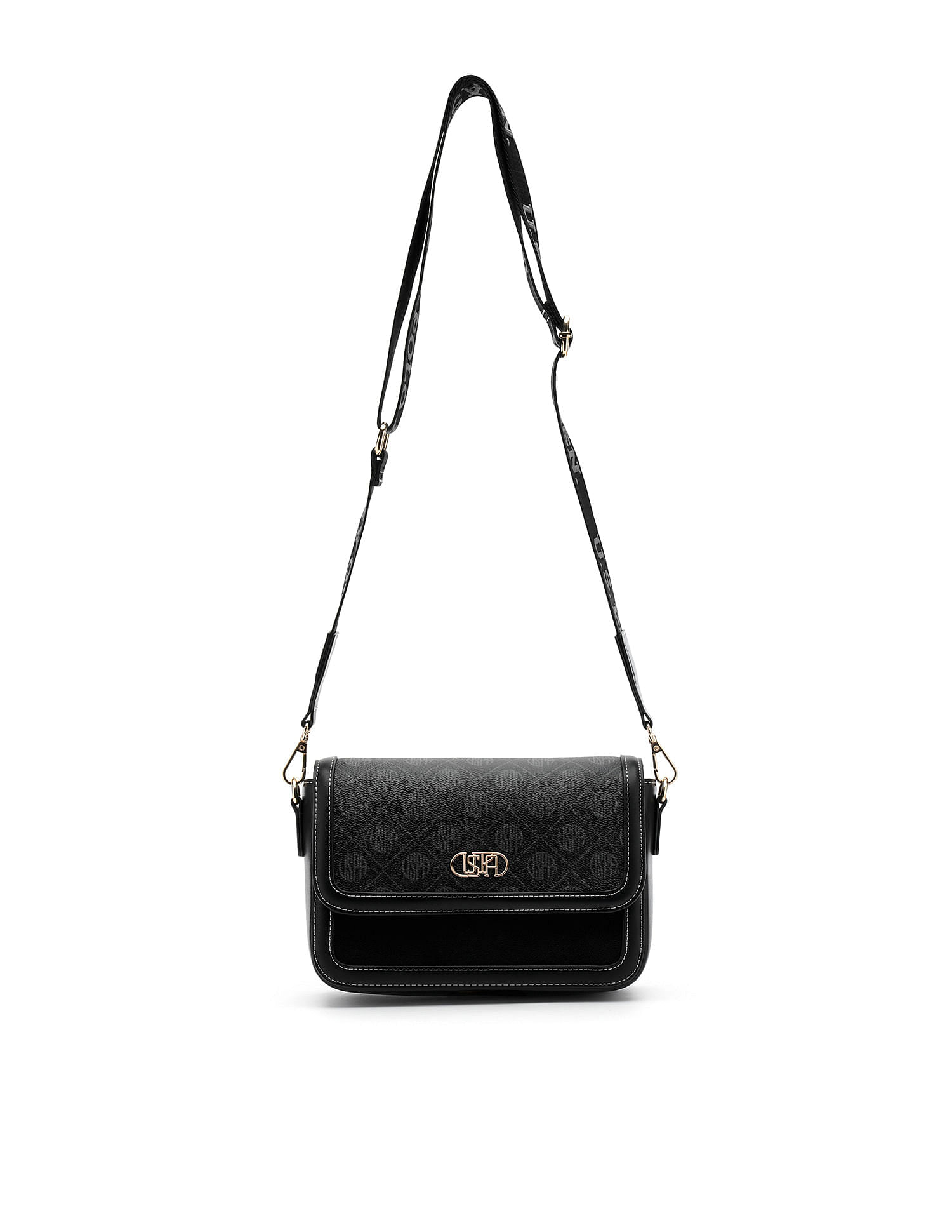 U.S. Polo Assn. Agatha Monogram Cross Body Bag