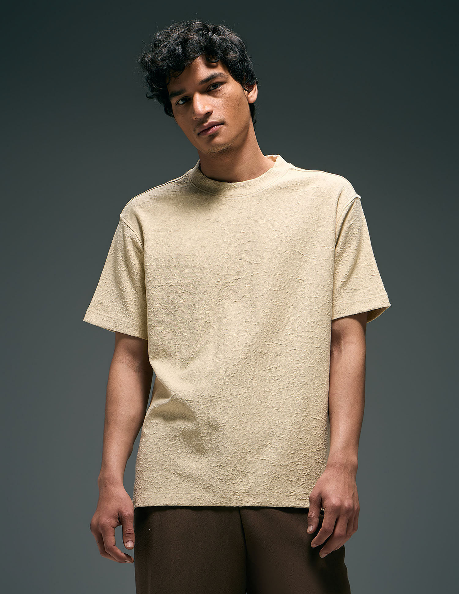 Flying Machine Relaxed Fit Pure Cotton T-Shirt
