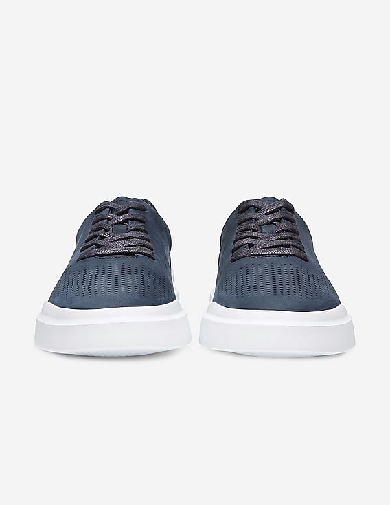 Cole Haan Men Navy GrandPrø Rally Laser Cut Sneaker
