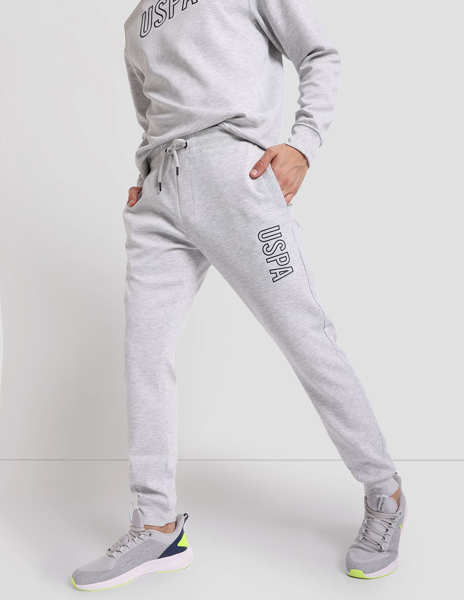 Grey polo joggers hotsell