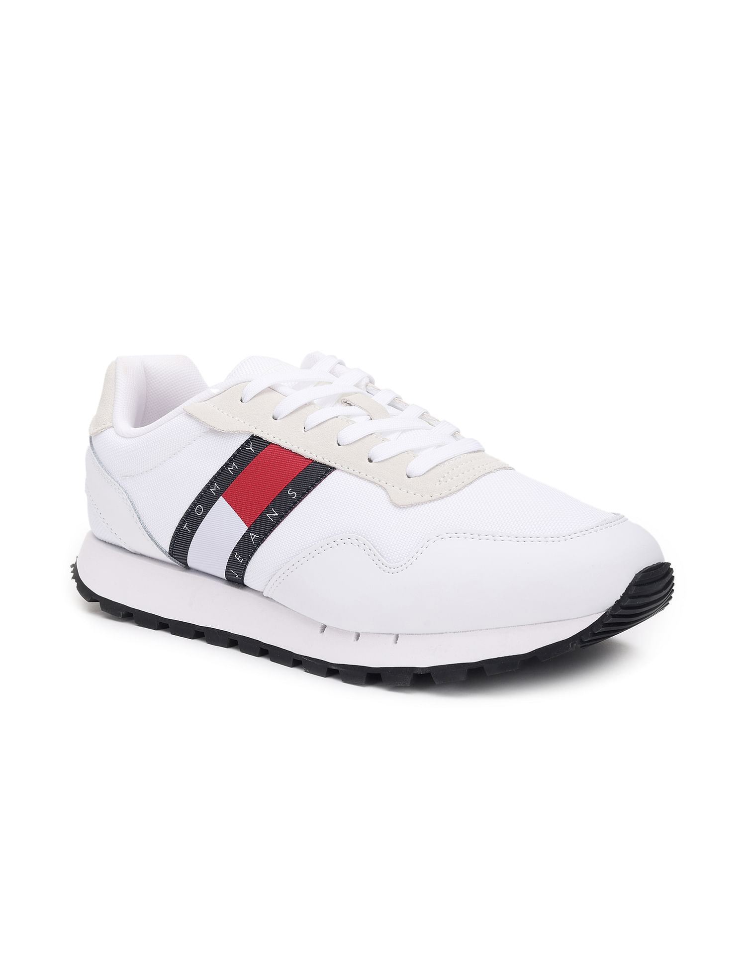 Buy Tommy Hilfiger Panelled Solid Retro Runner Sneaker NNNOW