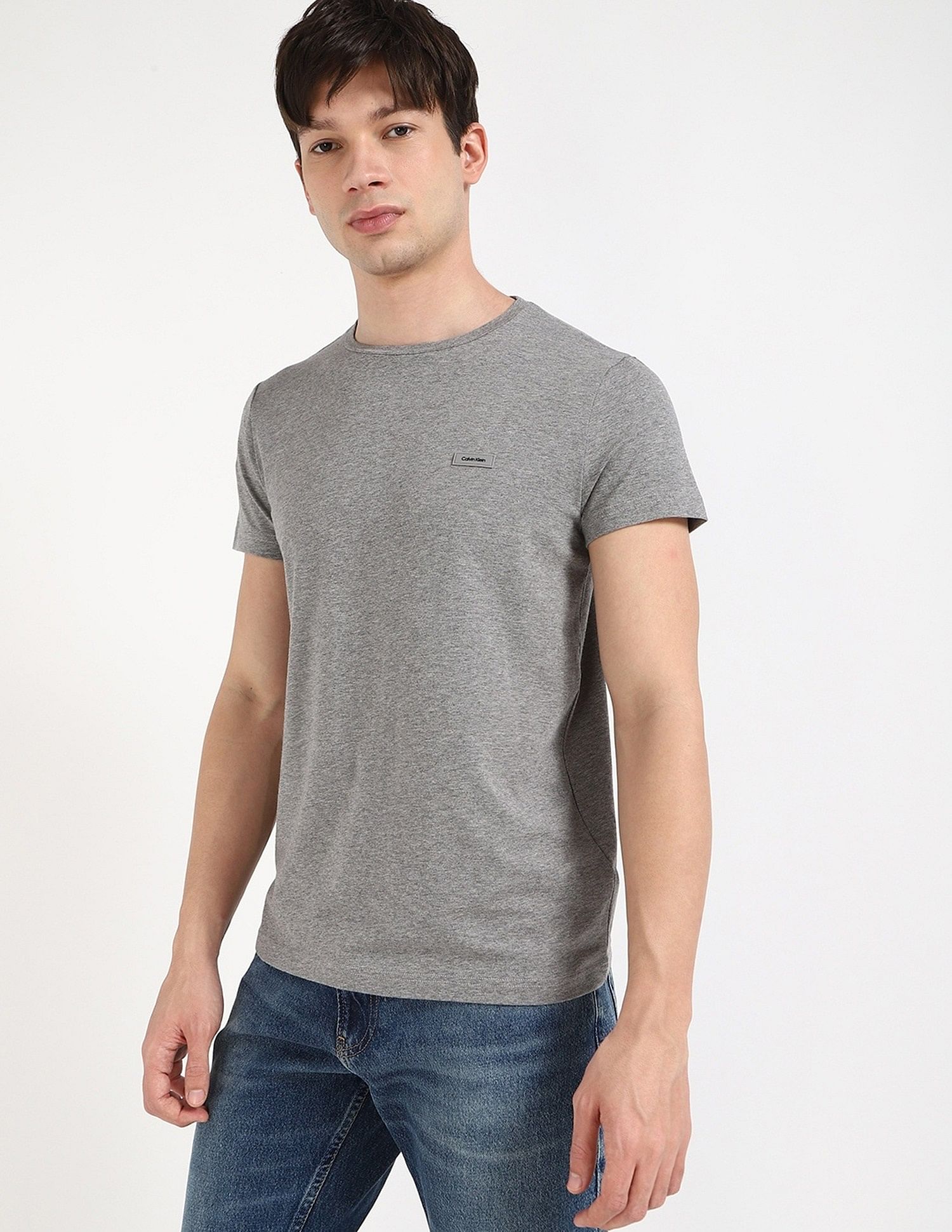 Calvin Klein Jeans Mens Slim All-Over Printed T-Shirt