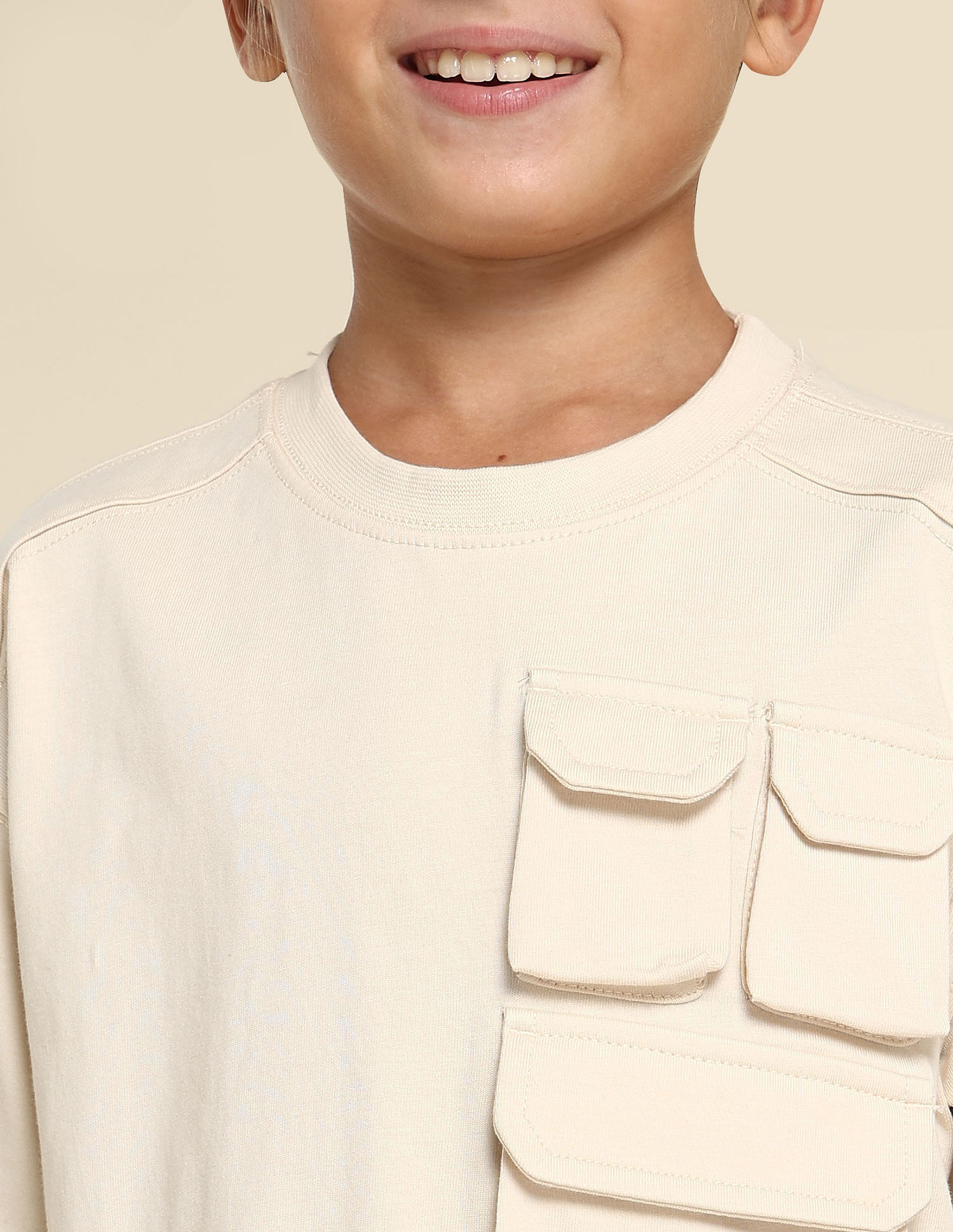 U.S. Polo Assn. Kids Boys Regular Fit Solid T-Shirt