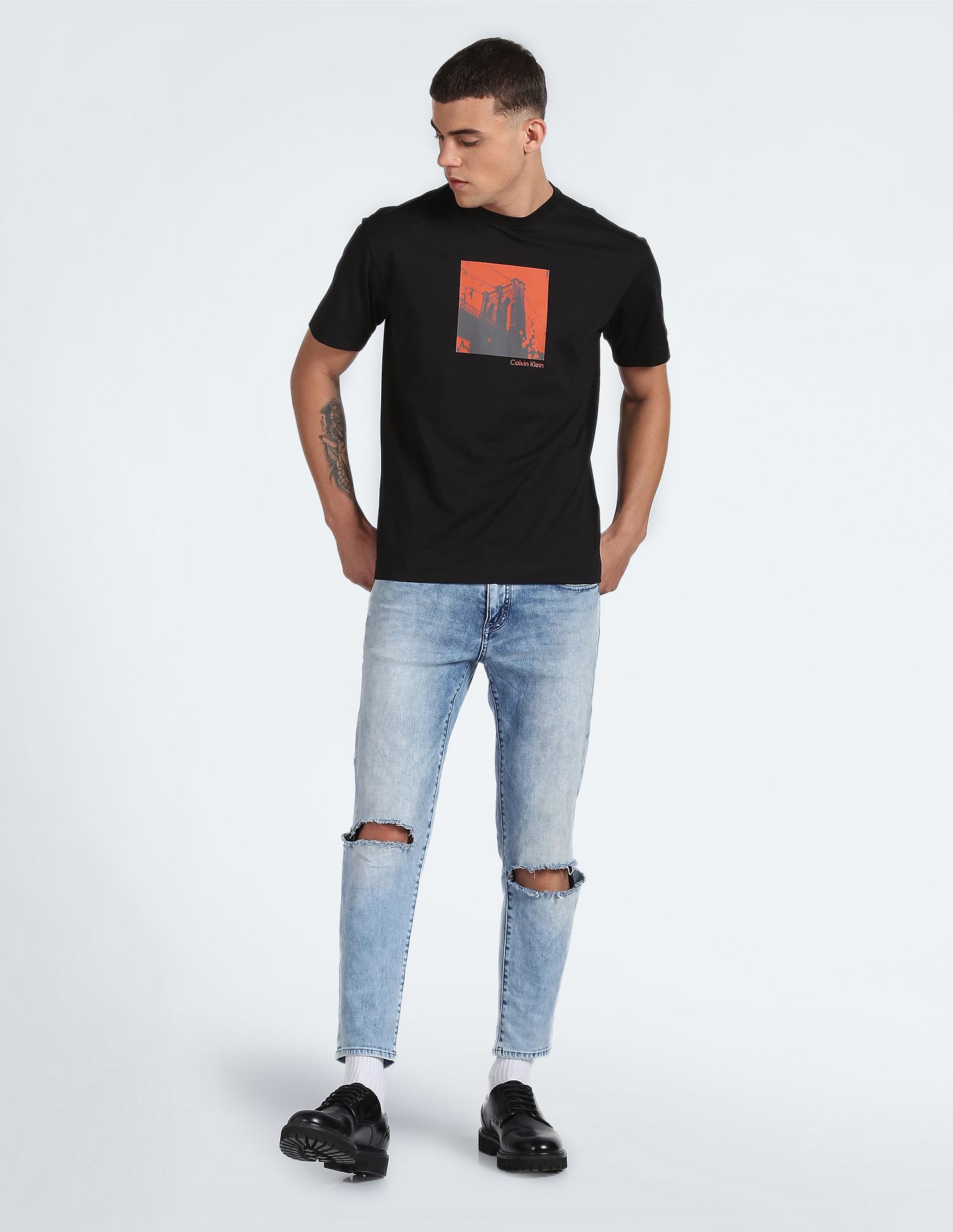 Calvin Klein Photo Print Comfort T-Shirt