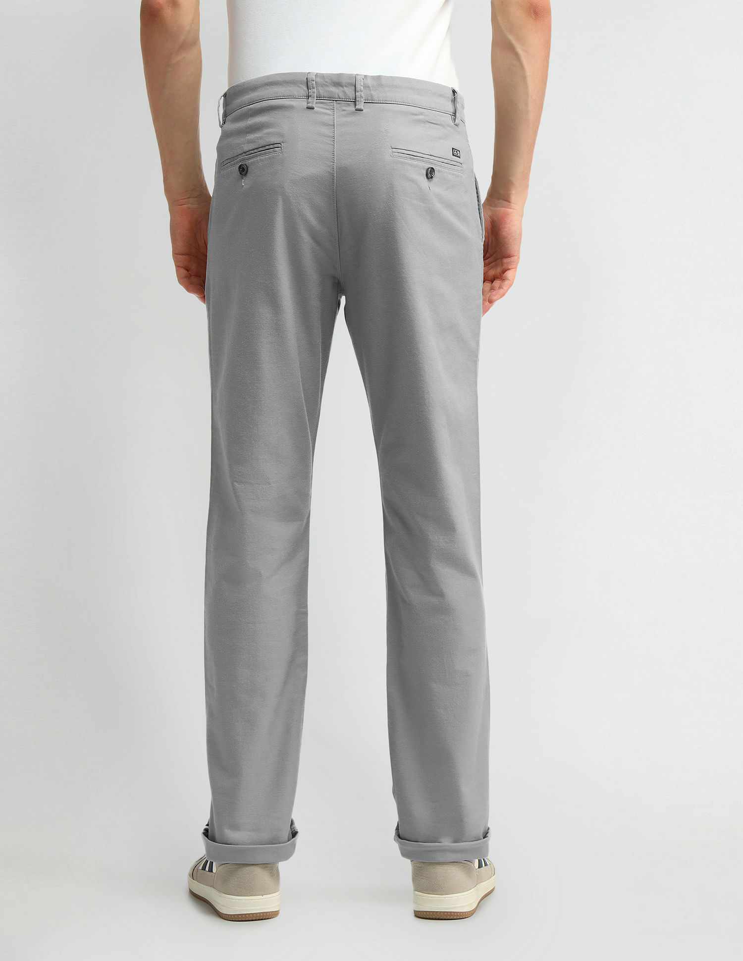 Arrow Sports Regular Fit Inner Web Detailed Trousers