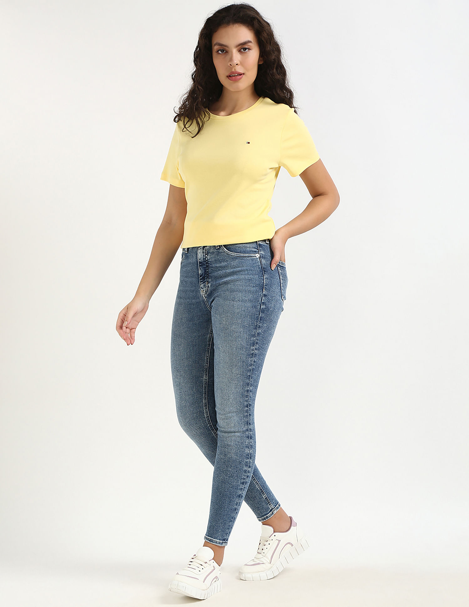 Tommy Hilfiger Solid Regular-Fit Cotton T-Shirt