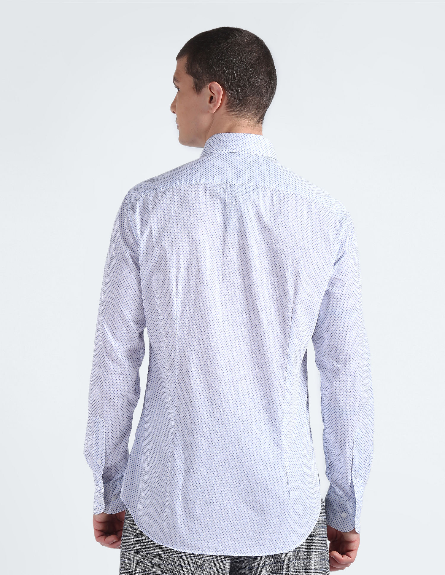 Tommy Hilfiger Cotton Geometric Print Shirt