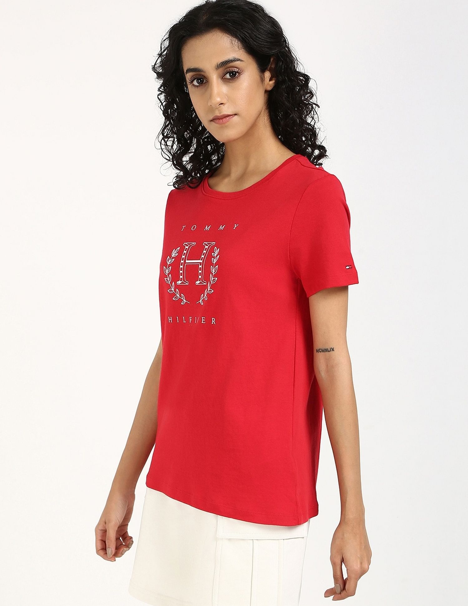 Tommy Hilfiger Logo Regular-Fit Cotton T-Shirt