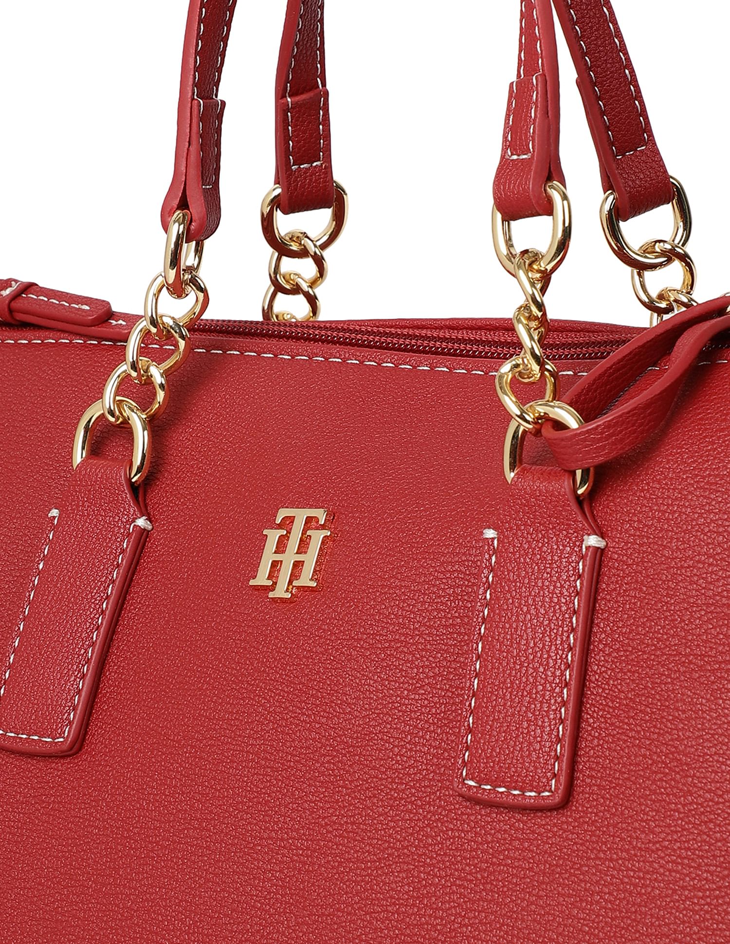 Tommy Hilfiger Grain Pebble Brielle Satchel Bag