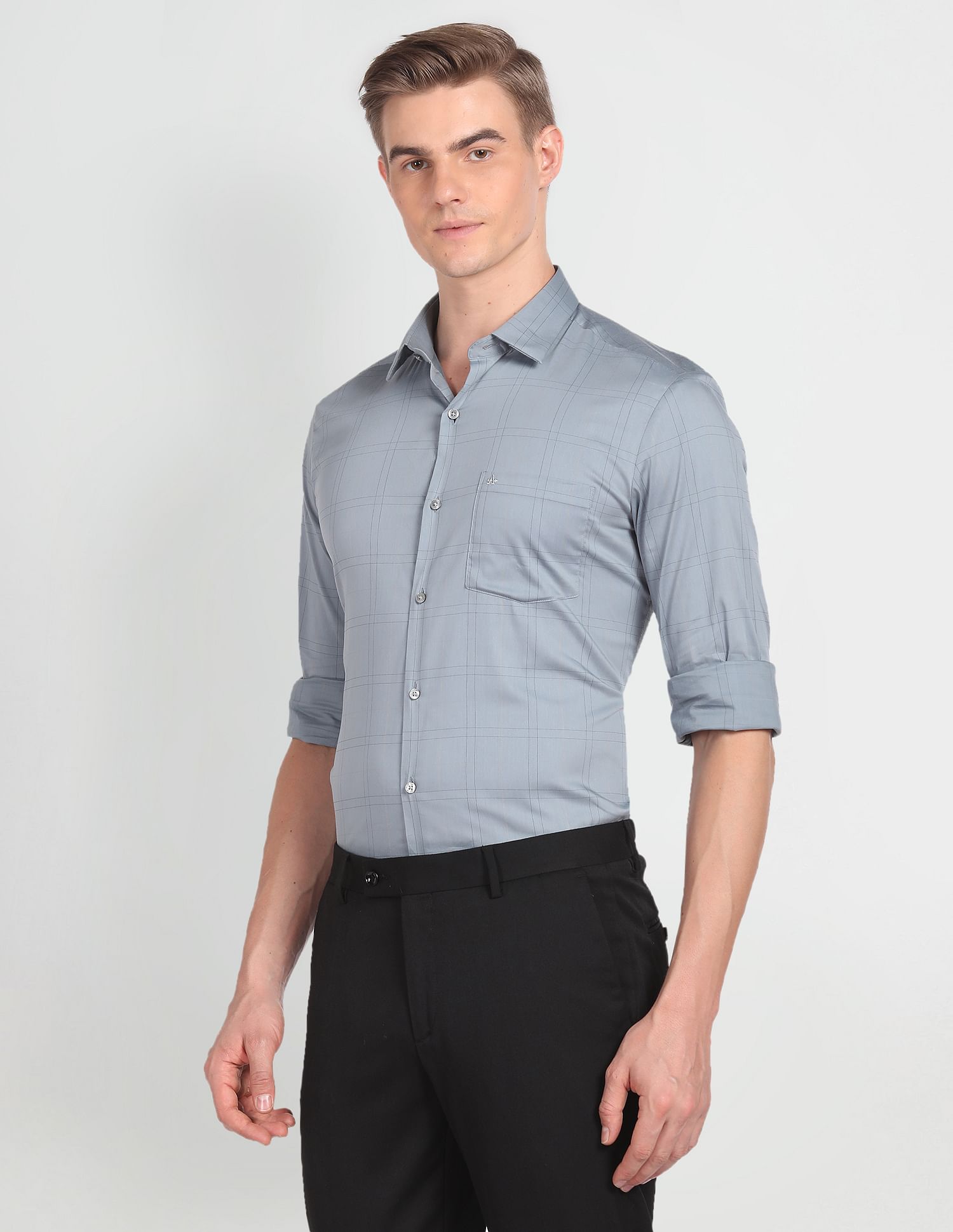 Arrow Tartan Check Twill Shirt