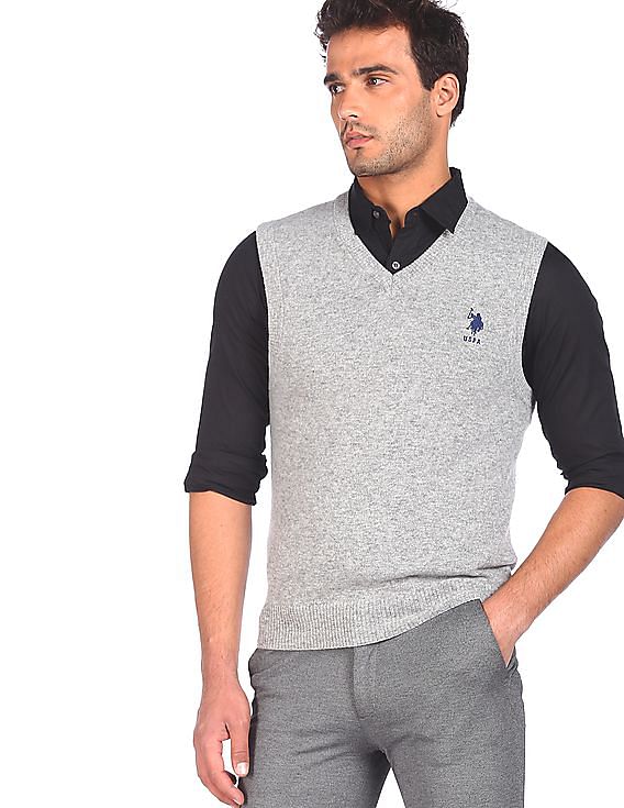 us polo half sleeve sweater