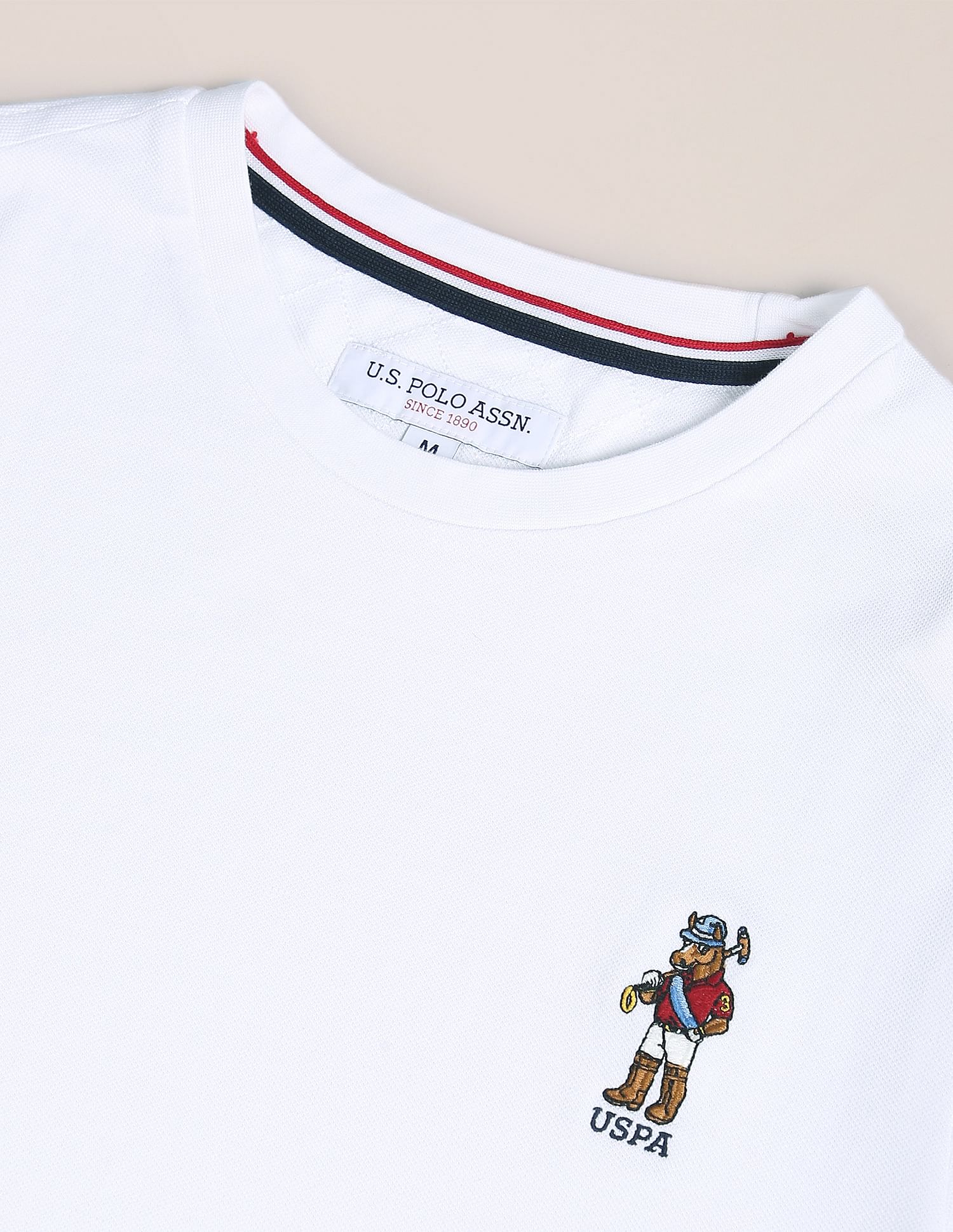 U.S. Polo Assn. Crew Neck Logo T-Shirt