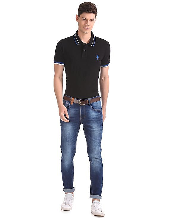 U.S. Polo Assn. Regular Fit Pique Polo Shirt