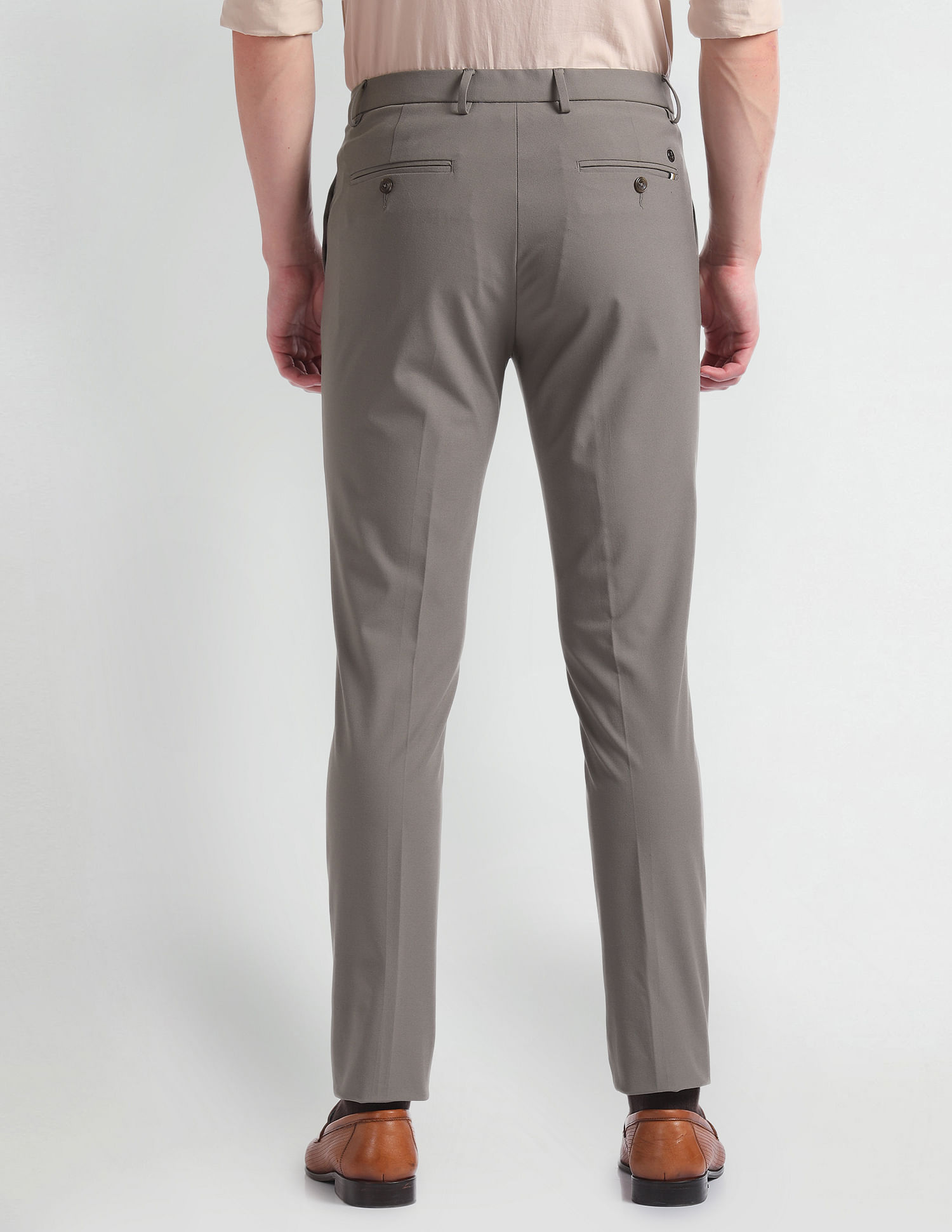 Arrow Newyork Super Slim Twill Trousers
