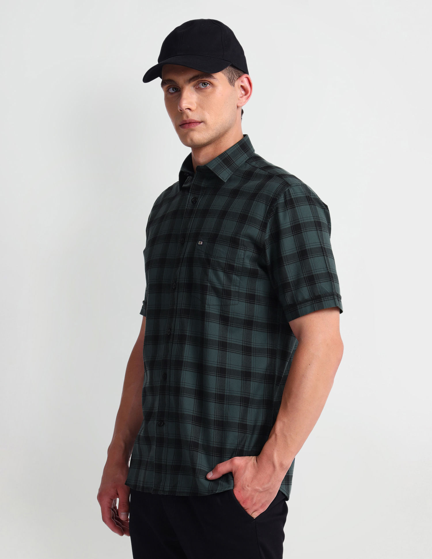 Arrow Sports Twill Tartan Check Shirt