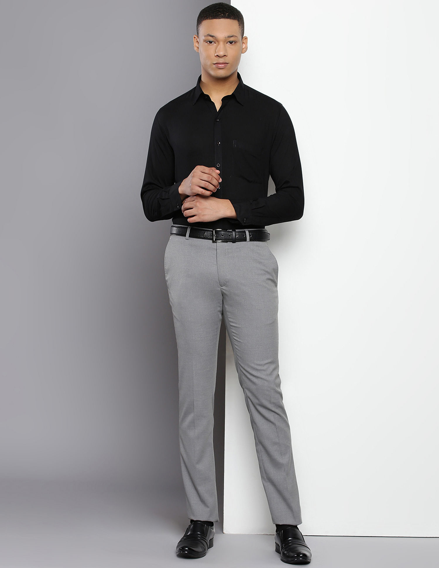 Tommy Hilfiger Solid Dobby Trousers