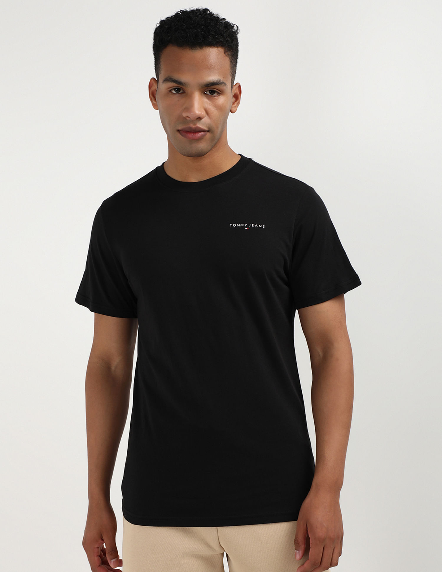 Tommy Hilfiger Slim Fit Linear Chest T-Shirt