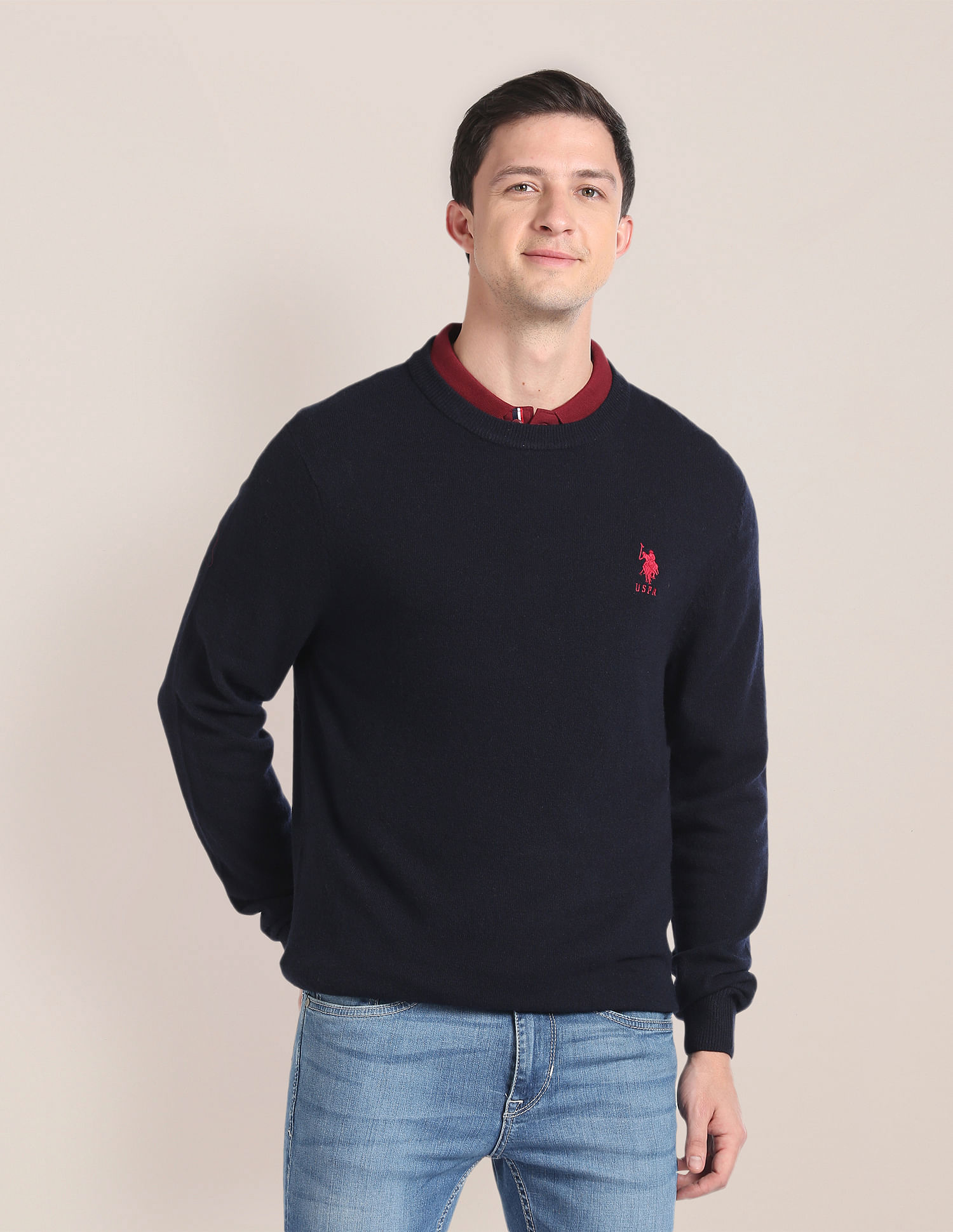 Polo men's crew outlet neck sweatshirt