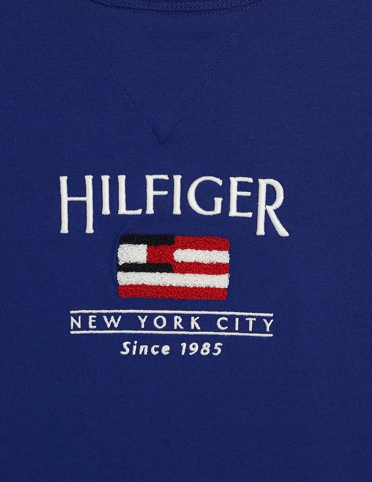 Tommy Hilfiger Kids Boys Logo Relaxed-Fit Cotton T-Shirt
