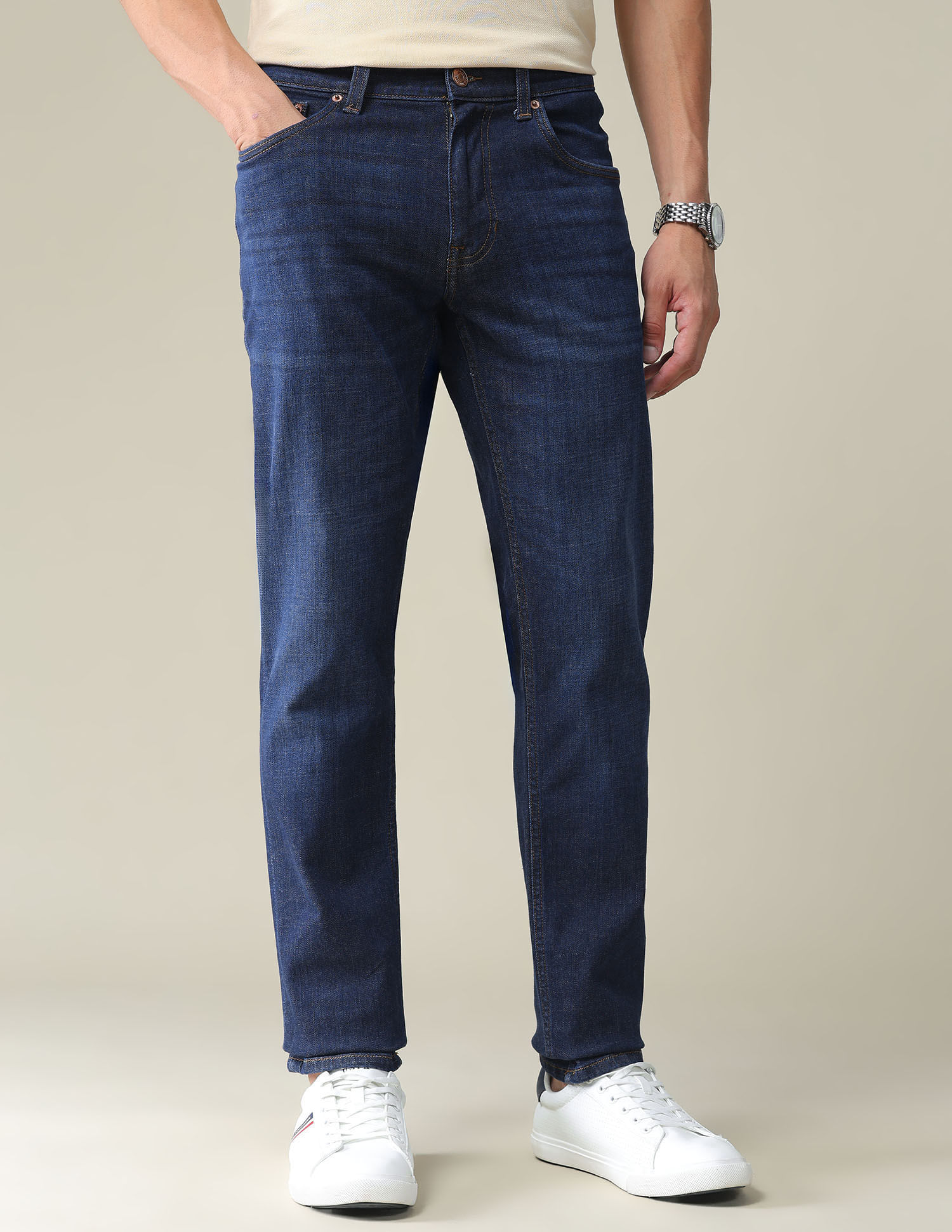 U.S. Polo Assn. Denim Co. Brandon Slim Tapered Fit Blue Jeans