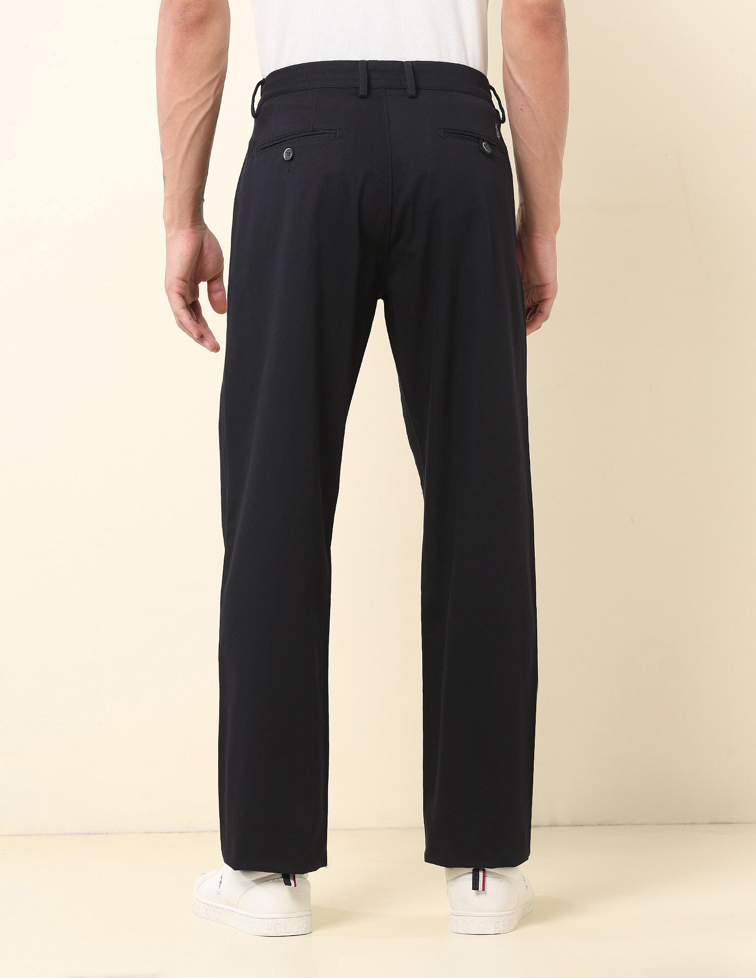 U.S. Polo Assn. Riley Straight Fit Dobby Trousers