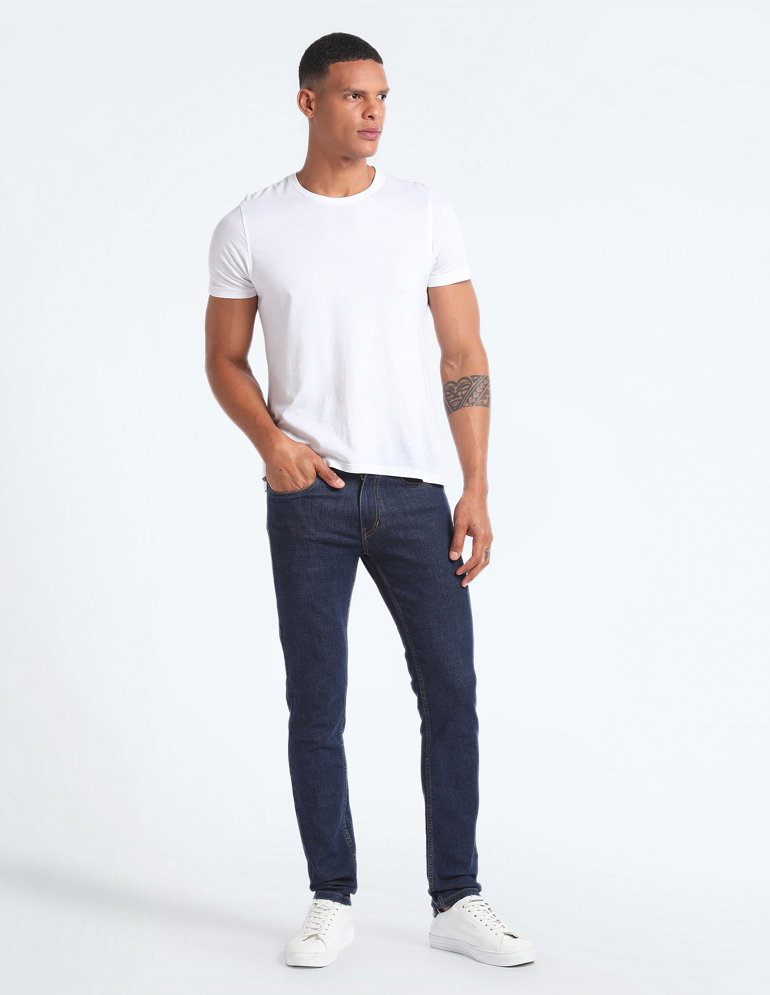 Flying Machine Jackson Skinny Fit Rinsed Jeans