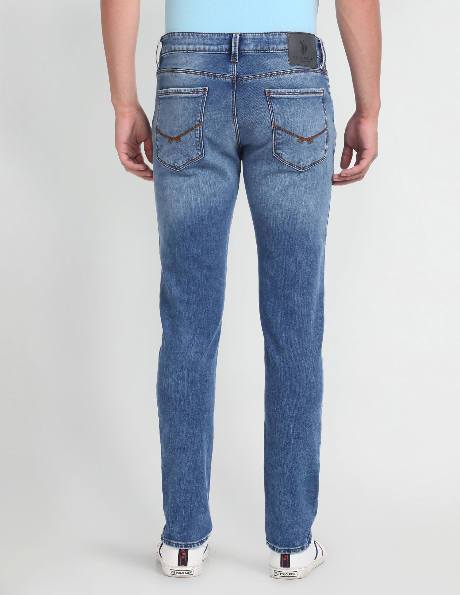 U.S. Polo Assn. Denim Co. Brandon Slim Tapered Fit Blue Jeans