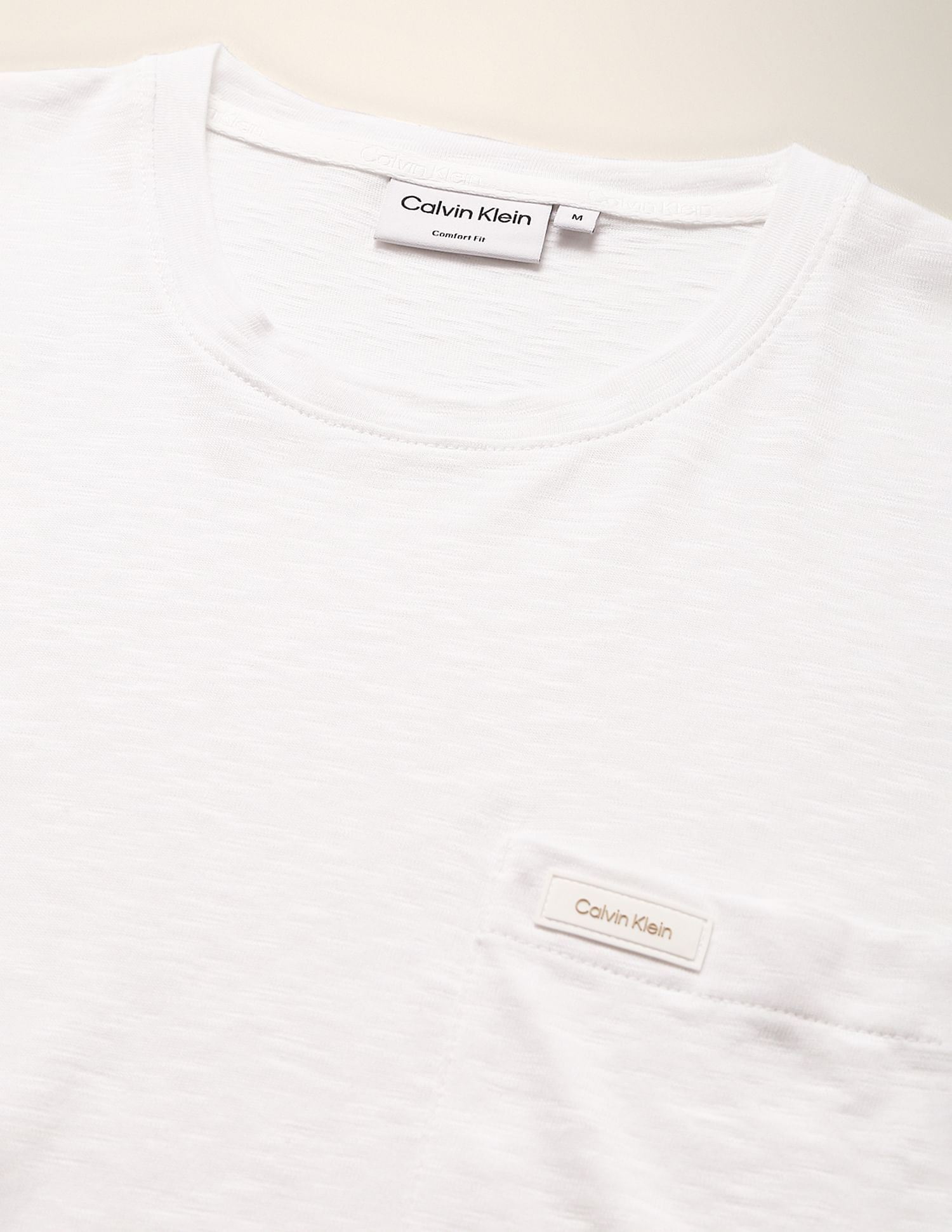 Calvin Klein Lightweight Slub Pocket T-Shirt