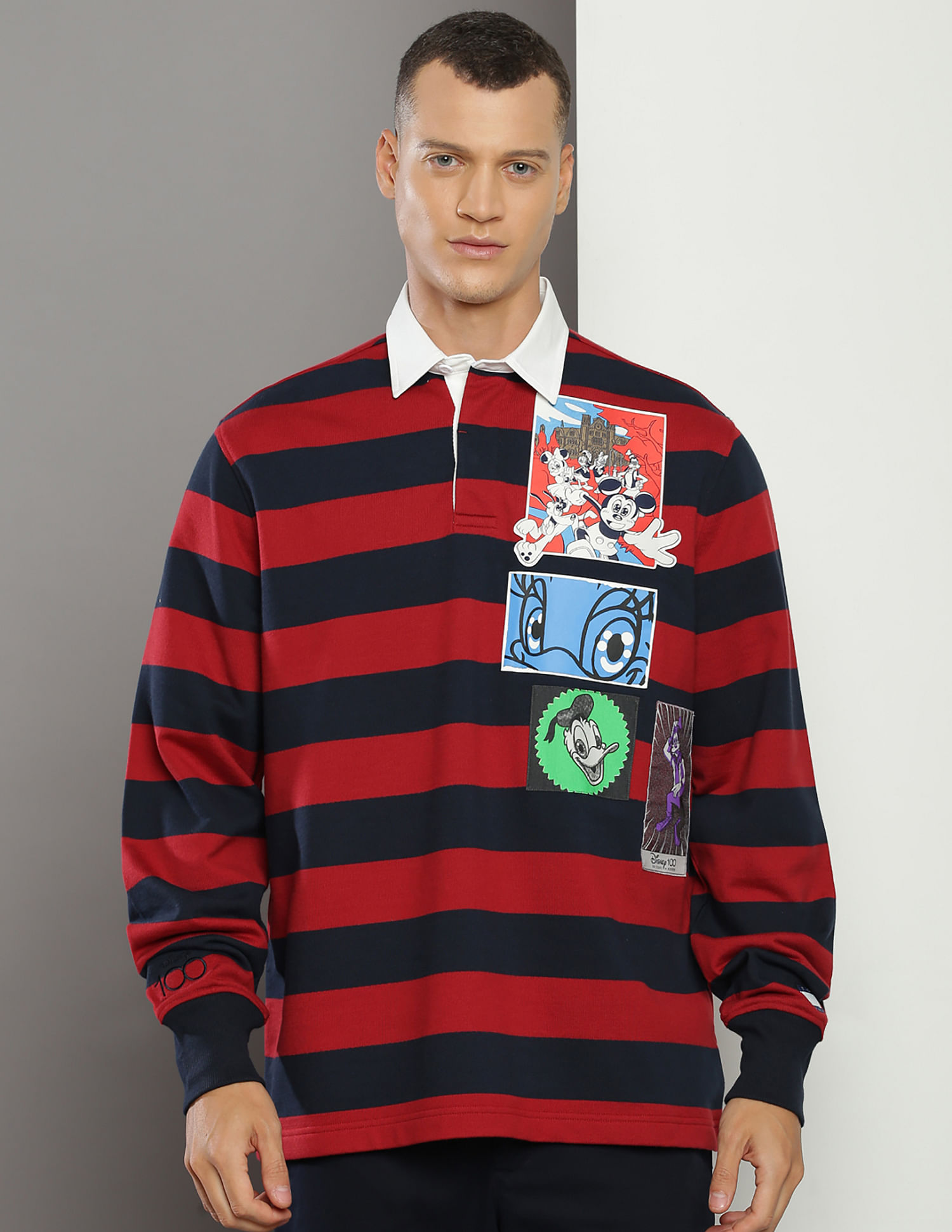 Tommy Hilfiger TH X Disney Mickey Rugby Polo Shirt