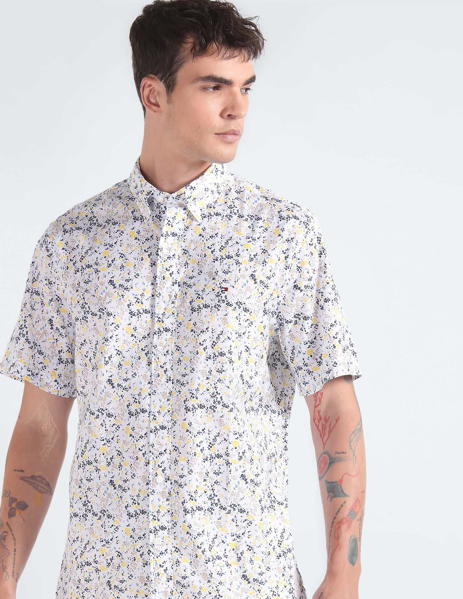 Tommy Hilfiger Flex Floral Organic Shirt