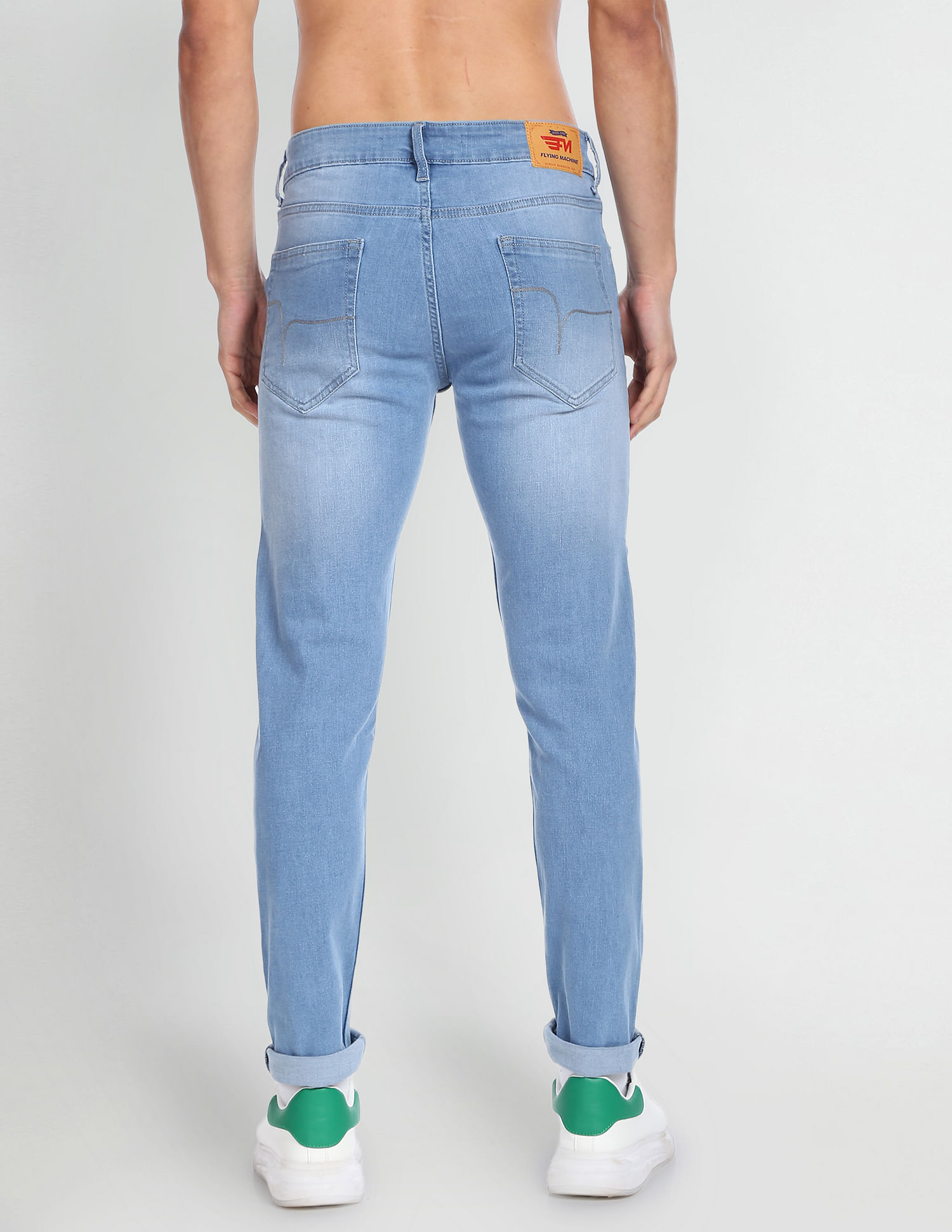 Flying Machine Jackson Skinny Fit Mid Rise Jeans