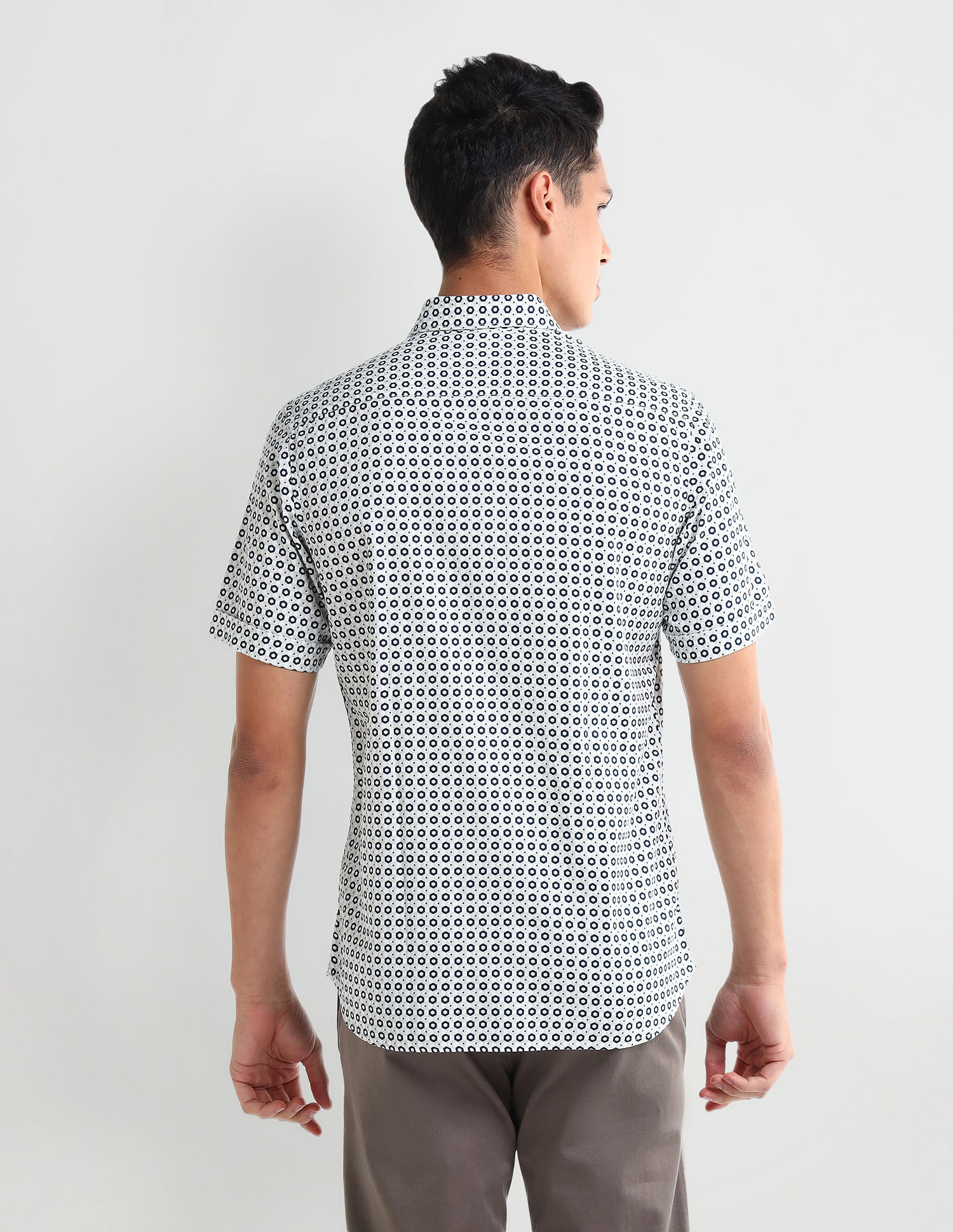 Arrow Sport Liberty Classic Regular Textured Shirt