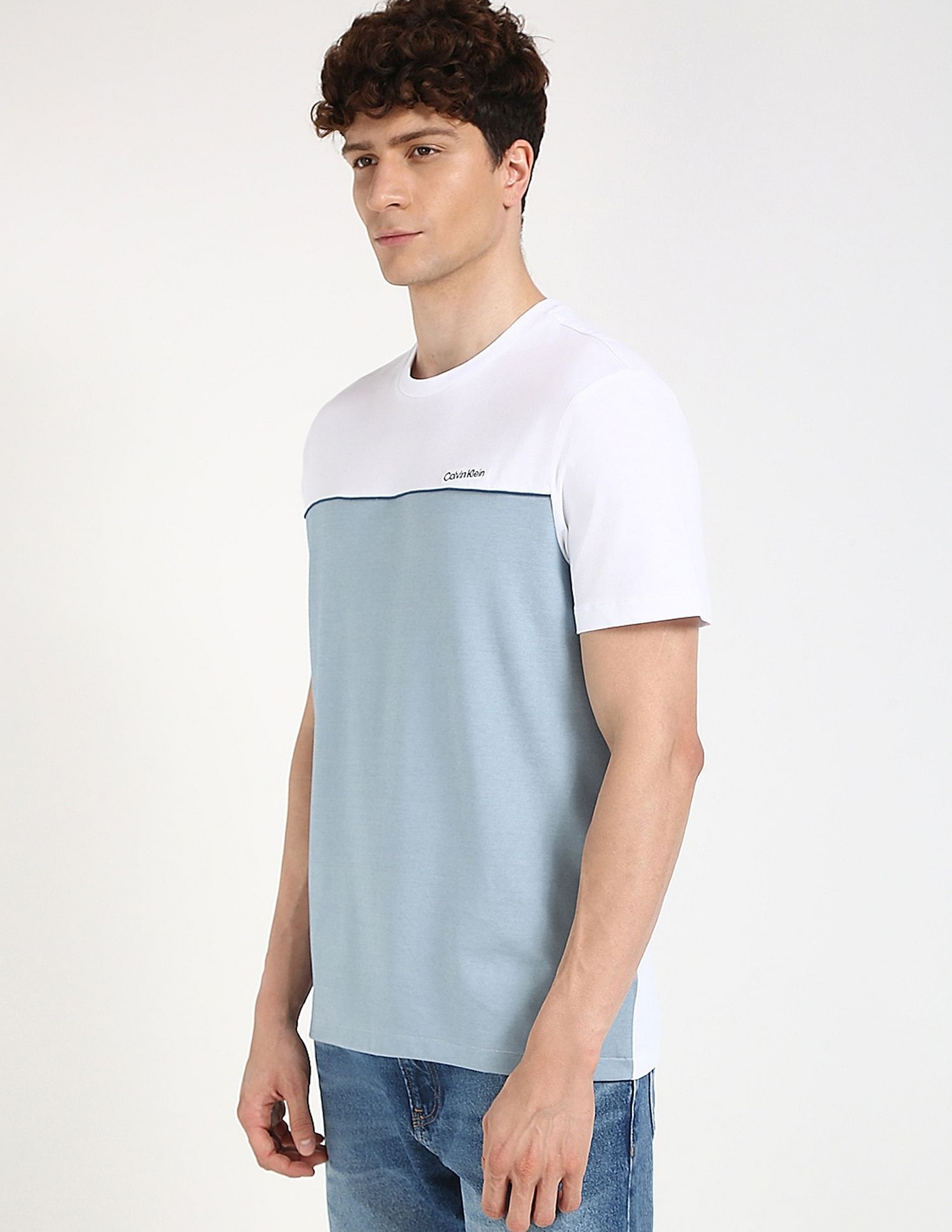 Calvin Klein Jeans Mens Regular All-Over Printed T-Shirt