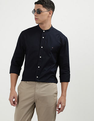 Tommy Hilfiger Natural Soft Solid Regular Shirt