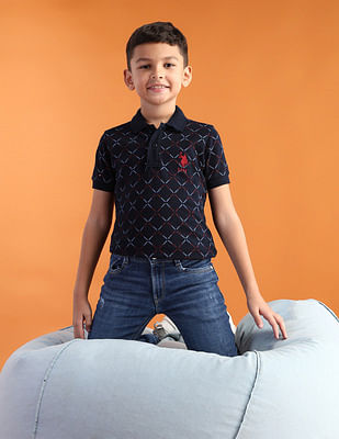 U S Polo Assn Kids Boys Regular Fit Polo Shirt