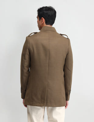 Buy Arrow Sport Solid Regular Fit Jacket - NNNOW.com