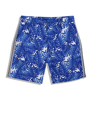 Tommy Hilfiger Boys Tropical Print Skater Shorts