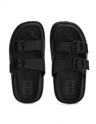 Tommy Hilfiger Women Open Toe Buckle Detail Sandals