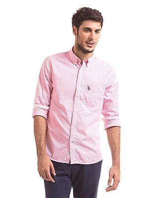us polo assn tailored fit shirts