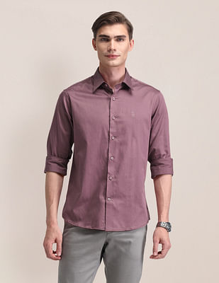 U S Polo Assn Tailored Fit Satin Shirt