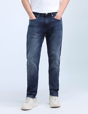 Flying Machine Mid Rise Slim Tapered Fit Jeans